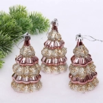 Набор украшений SHINE «Magic tree» 6х10,4 см (3 шт.), rose pink
