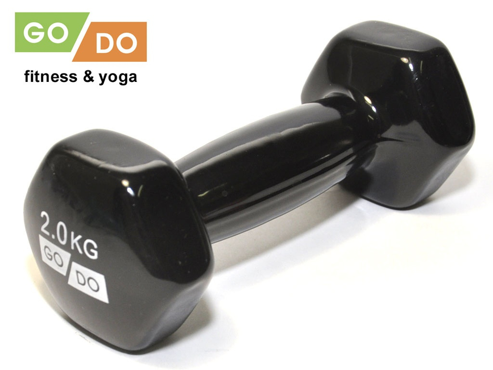 Гантель в виниловой оболочке GO DO
