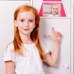 Кармашки для детского сада на липучке. Принцесса