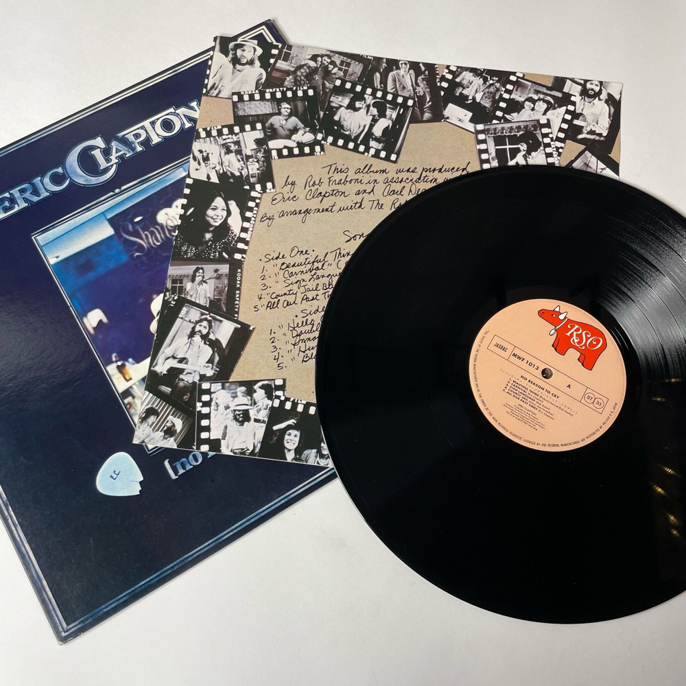 Винтажная виниловая пластинка LP Eric Clapton No Reason To Cry (Japan 1976) (No Obi)