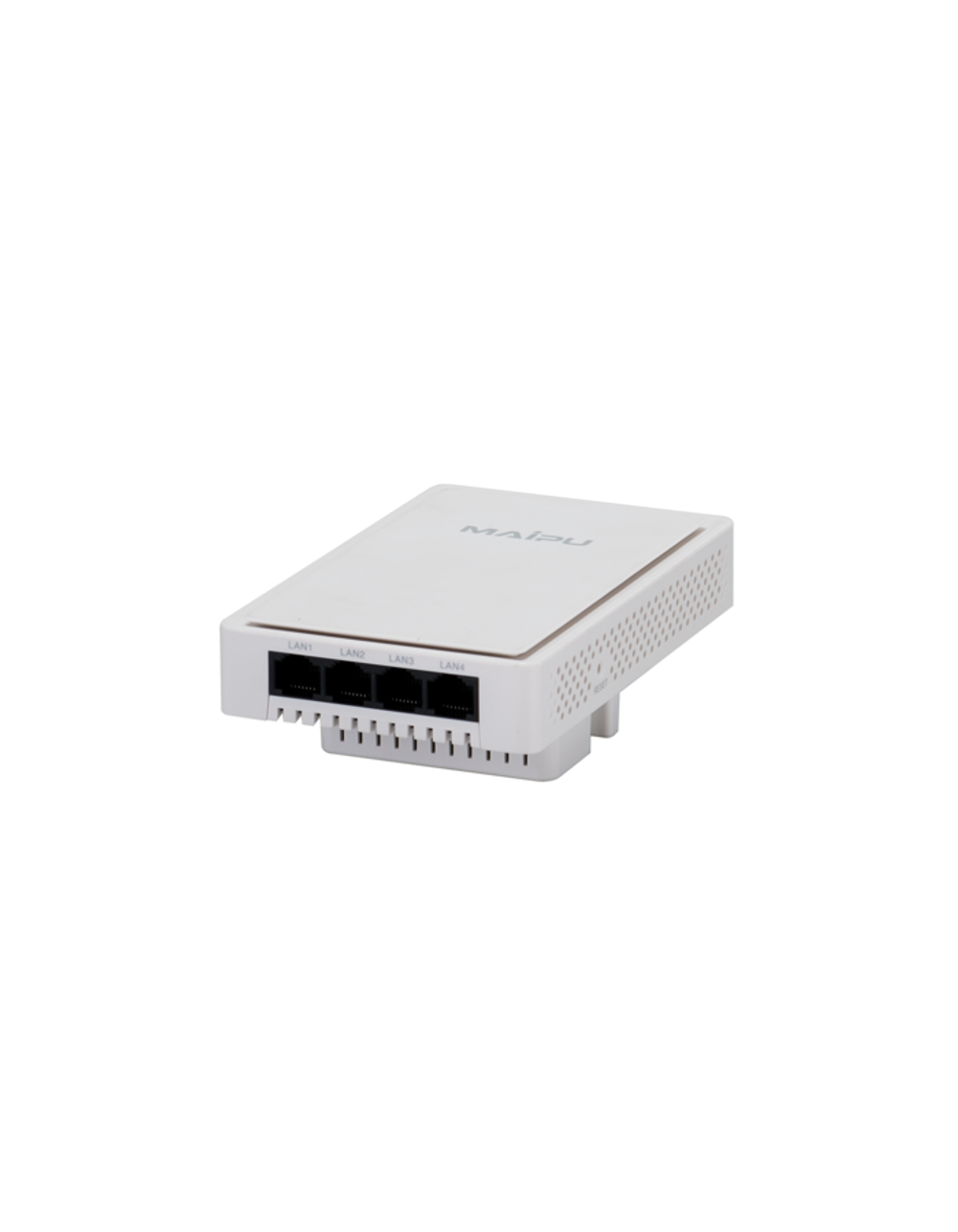 Maipu IAP300-815-PE V3,wall mount Wi-Fi6 802.11b/g/n/ac/ax, Dual frequency, Dual mode,1.8Gbps, 2*2 MIMO, 5*1000M, 100mW AP, inbuilt antennas, PoE