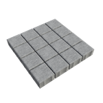 Тротуарная плитка ВАН, форма Квадрат 100*100, h=80мм
