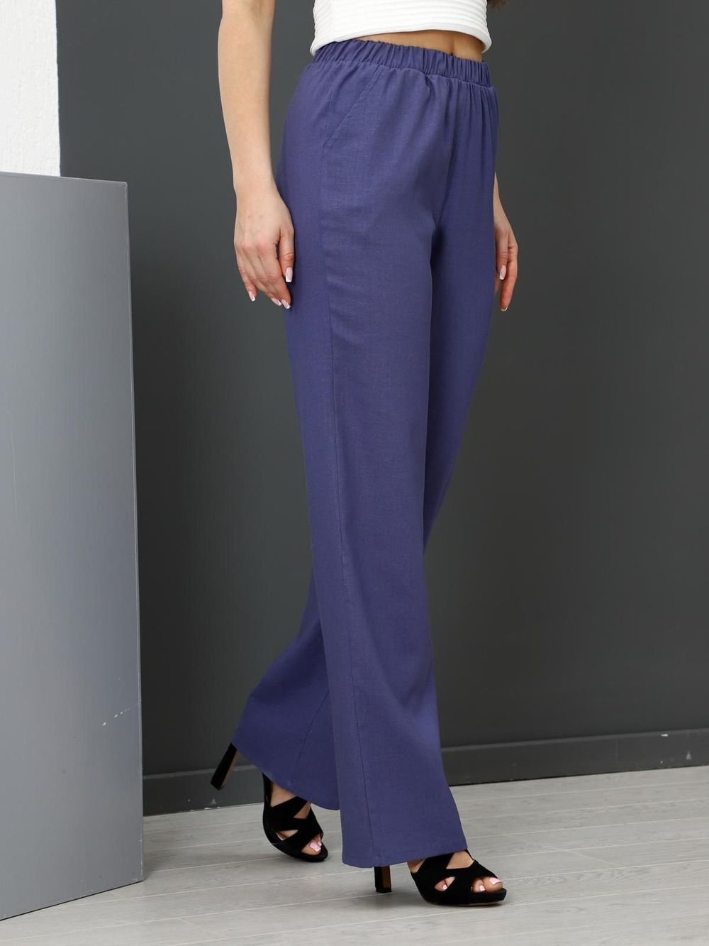 Надин - брюки индиго Iv-capriz (Акция)