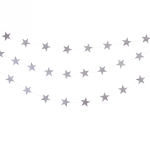 Растяжка «Звездное небо» 4 м, серебро