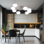 Citilux ATMAN SMART CL226A181 LED RGB Умная люстра Матовый Хром