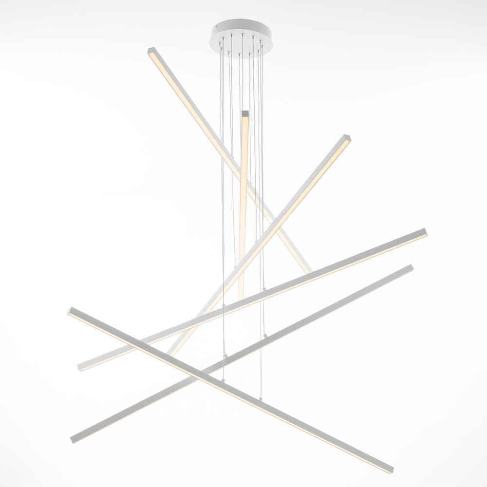 Citilux Стиг CL203260 LED Люстра подвесная с пультом Белая