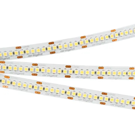 Светодиодная лента RT-A240-10mm 24V Warm2700 (19.2W/m, IP20, 3528, 5m) (Arlight, 19.2 Вт/м, IP20) 017428(1)