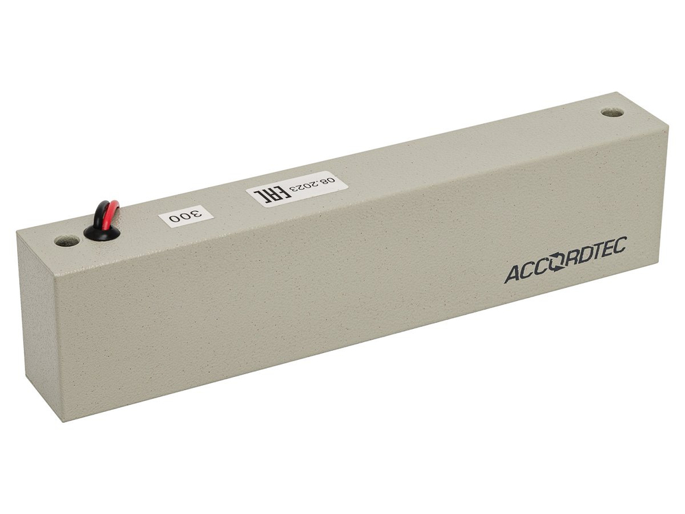 ML-295K с уголком (серый) Замок электромагнитный AccordTec