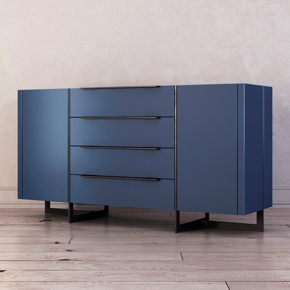 Комод с 4-я ящиками и дверцами "Olsen"