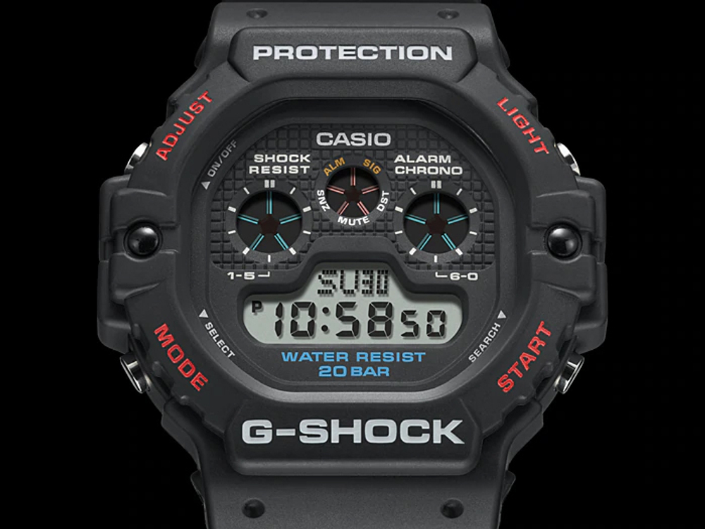 Мужские наручные часы Casio G-Shock DW-5900-1