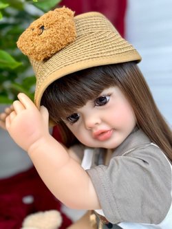 Кукла Реборн виниловая 55см в пакете (FA-290)