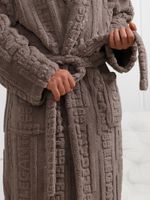 Халат мужской Идеал-3 Виотекс СЕРЫЙ