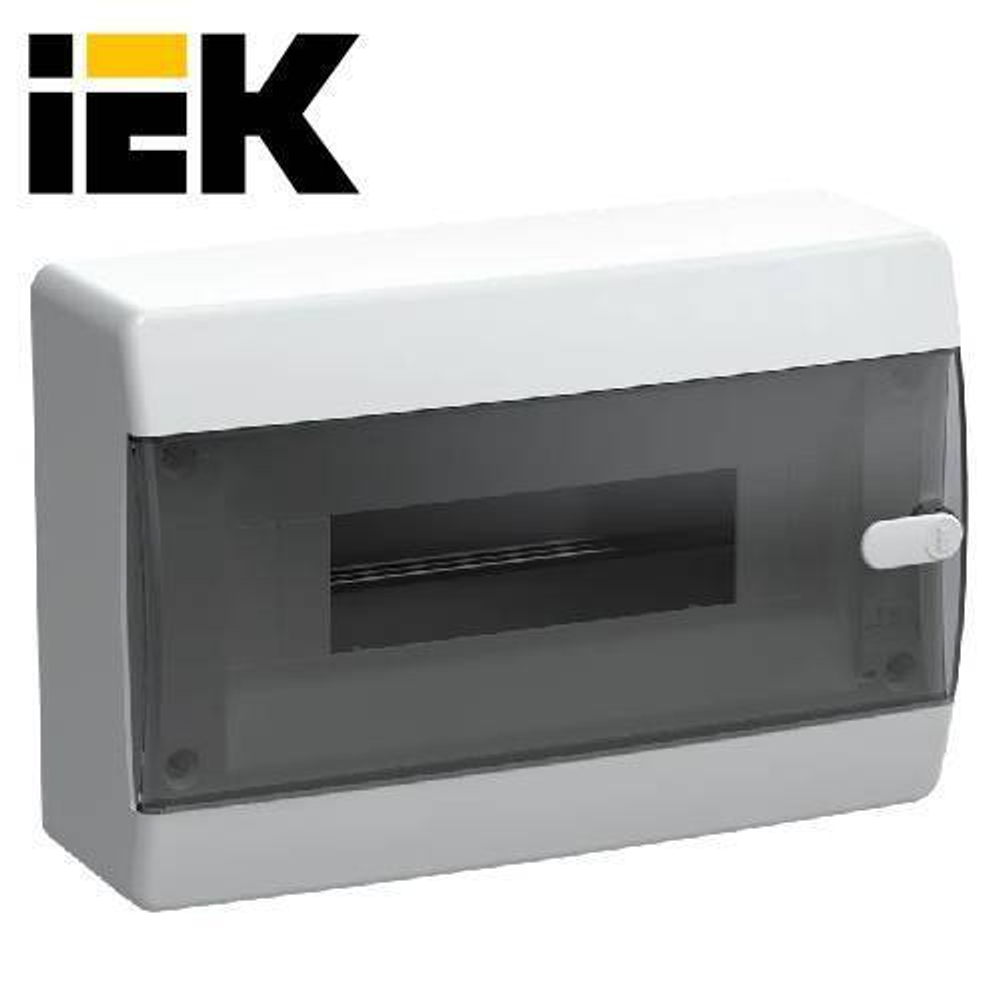 UNION Compact Корпус пластиковый ЩРН-П-12 IP41 прозрачная дверь IEK