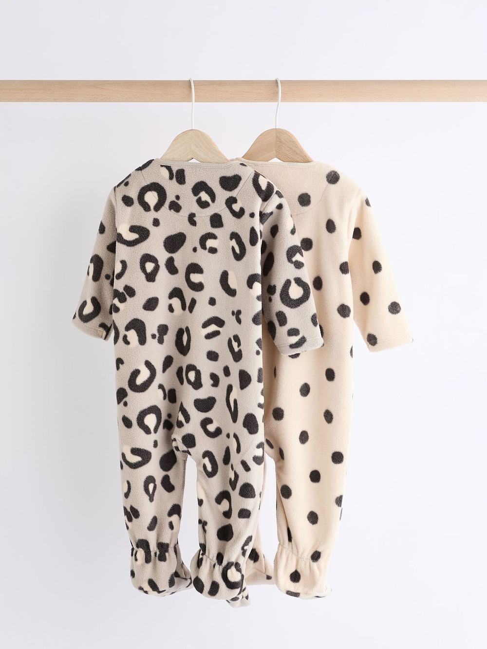 Комбинезон / Cлип для малышей Next K79-504, 2 шт., Серый, Бежевый