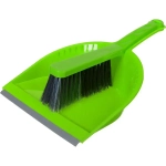 Щетка-сметка и совок с резинкой СТАНДАРТ ярко-зеленый (комплект 24 шт)