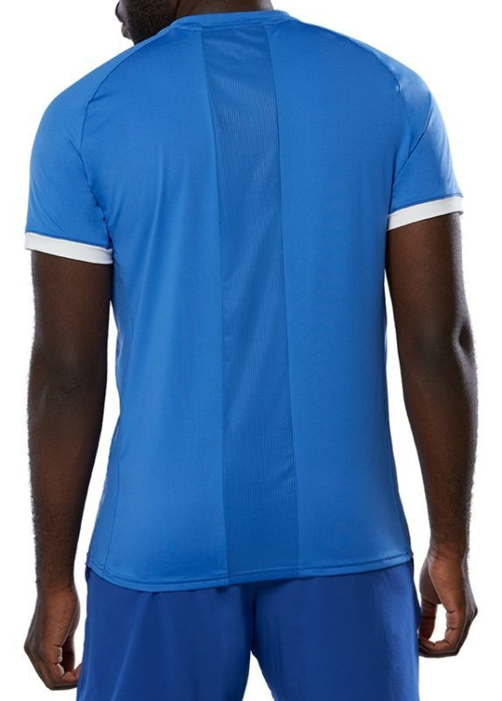 Мужская теннисная футболка Mizuno Shadow Graphic Tee - nebulas blue