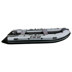 Лодка пвх riverboats (ривербот) rb - 410 нднд (цвет: белый/чёрный)