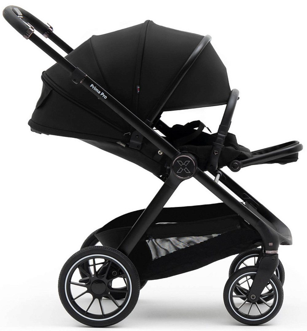 Коляска Agex Prima Pro 3 в 1 с автокреслом i-Safe Grey APP626 Black (Черный)