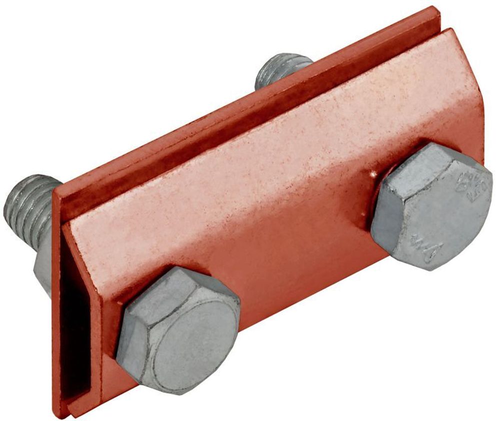 Зажим соединительный сквоз. пруток-пруток 8мм медь IEK ZCC86-50-1-08