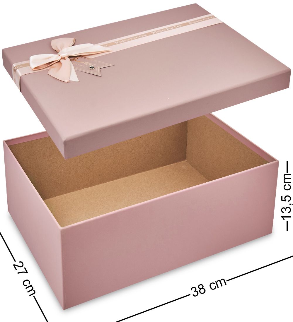WF-182/3-A Коробка бол., темный розовый