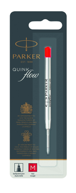 Стержень для шариковой ручки Z08 в блистере QuinkFlow, красный