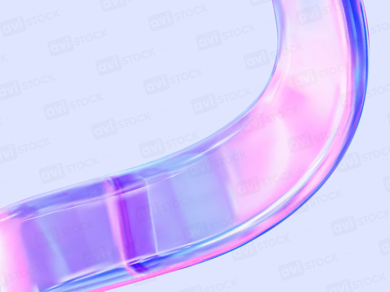 Голографическая абстрактная волна