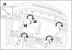 Защита картера двигателя, КПП (2 мм, сталь) для Toyota Yaris 2007-2012 Sheriff.24.0884 CP