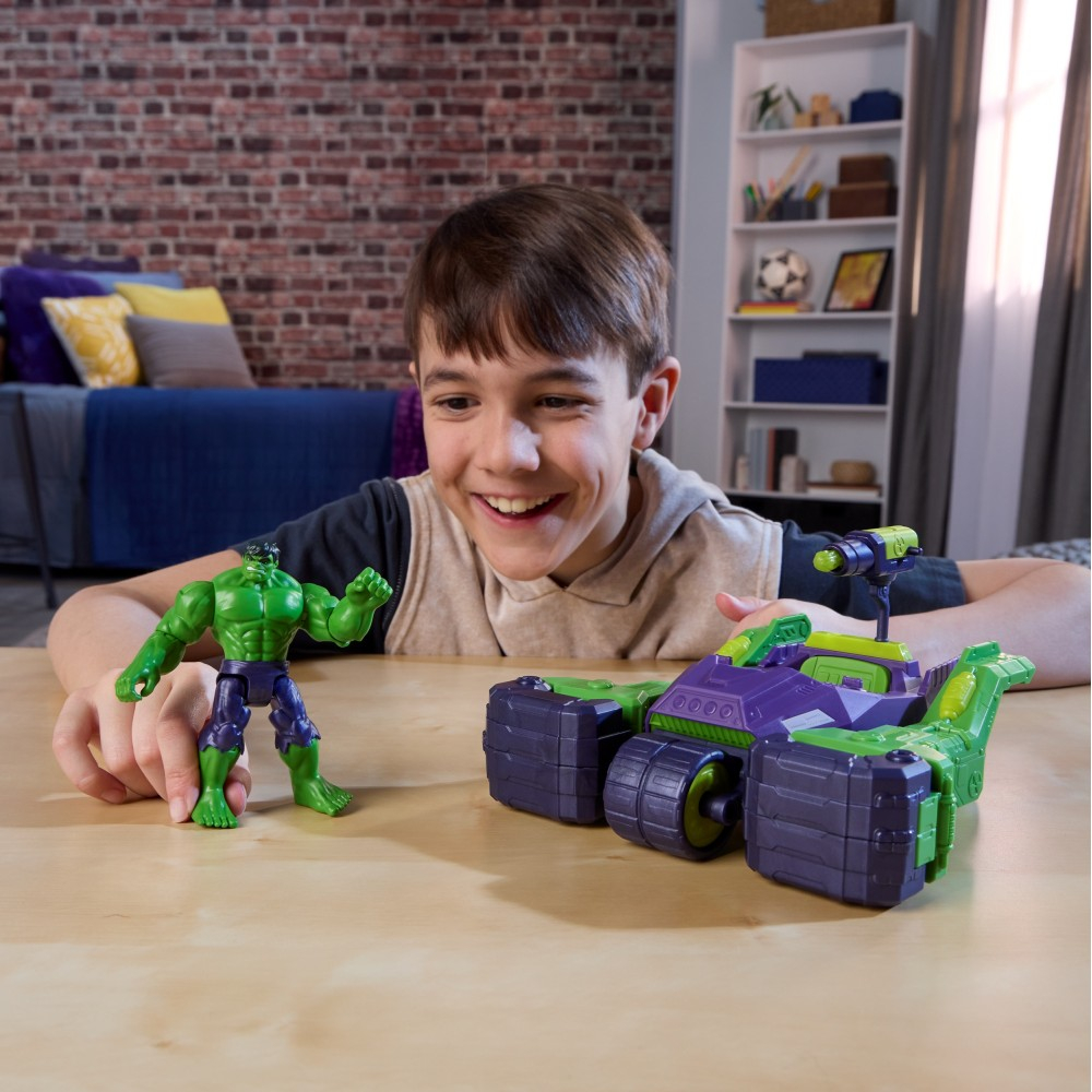 Hasbro G0891 — Грузовик Халка Blast & Smash с фигуркой VenomVersus Мстители G0891 — фото 14