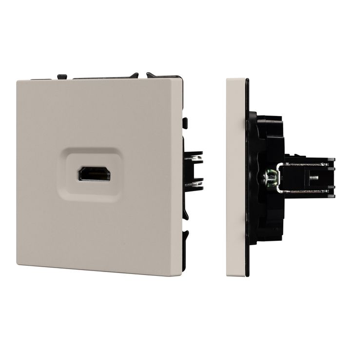 Механизм HDMI розетки SCT-NOBE-MHD1-SFPL-CA Arlight 061842