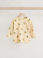 Лонгслив и брюки в комплекте для малышей Next E66-457, Светло-желтый