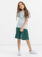 Шорты темно-зеленог цвета для девочки арт. АТ726/1