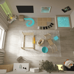 📚 Книги и… нейроресурс 🌱 Сенсорная комната, где ребёнок возвращается к себе — и открывает книгу