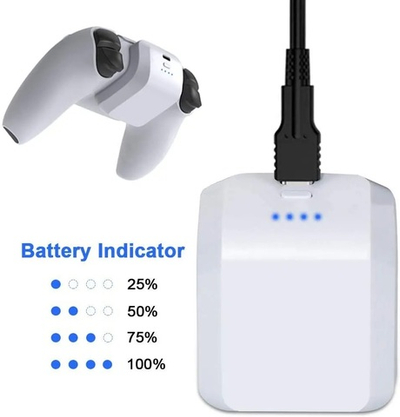 Внешний аккумулятор для джойстика PS5 1200 Mah