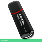 USB Flash-накопитель A-Data AUV150-64G-RBK 64GB
