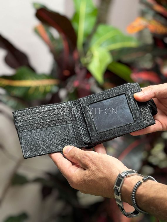 Бифолд кошелек из кожи питона WA-245