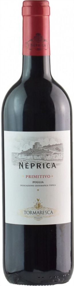 Вино Tormaresca Neprica Primitivo  Primitivo IGT, 0,75 л.