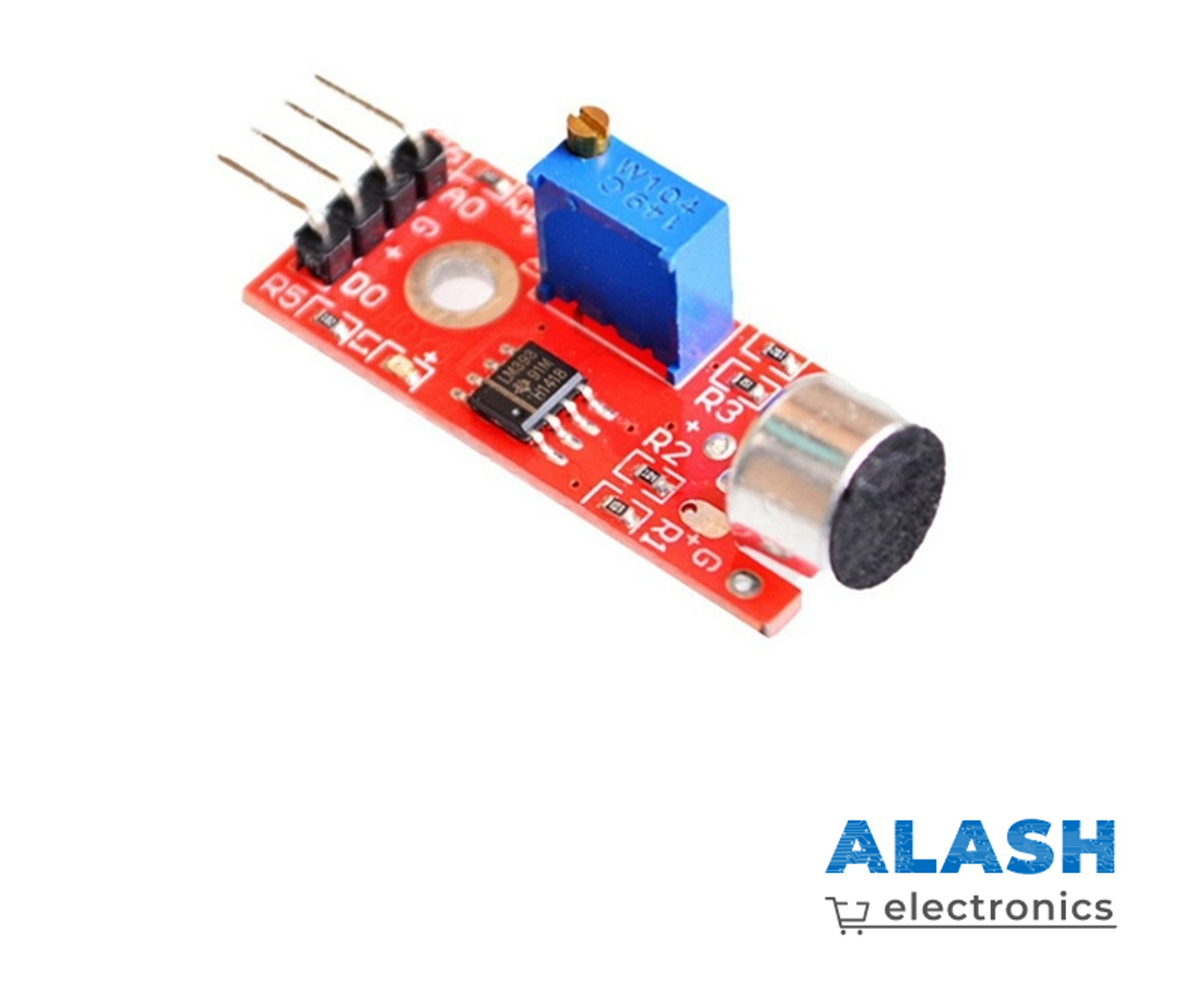 Управление светодиодом с помощью датчика звука на Arduino