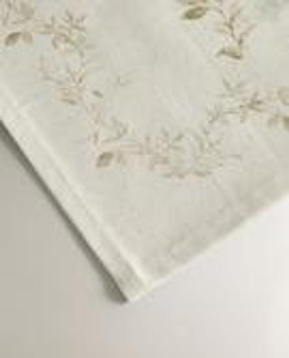 ZARA HOME НАБОР ХЛОПКОВЫХ САЛФЕТОК С ПРИНТОМ (2 ШТ.), СИНИЙ