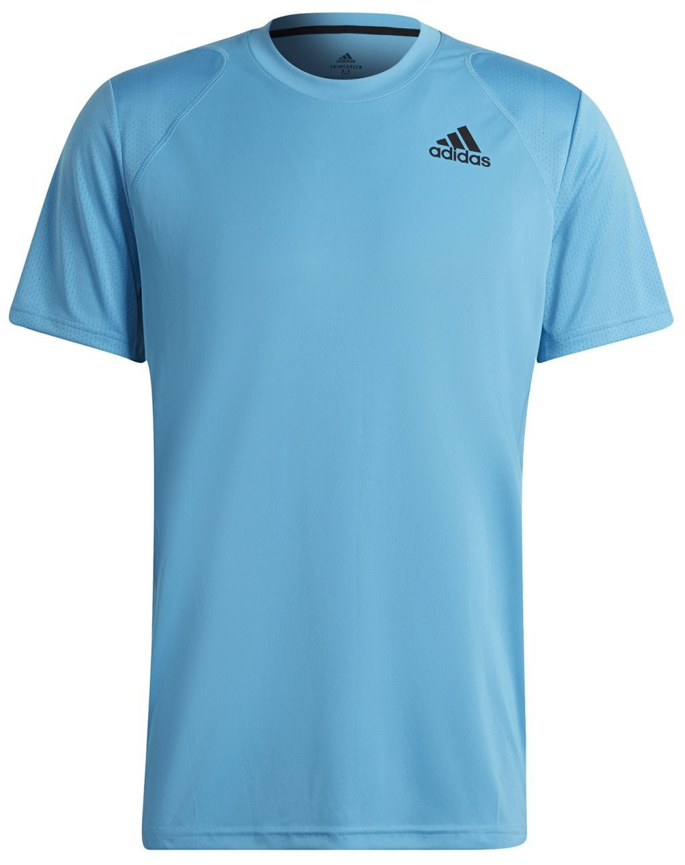Мужская теннисная футболка Adidas Club Tee - sky rush/black