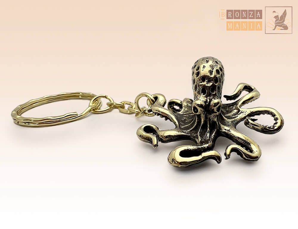 брелок Осьминог