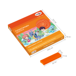 Пластилин Гамма "Оранжевое солнце", 12 цветов (6 классич., 6 пастельных), 168г, со стеком, картон. упаковка