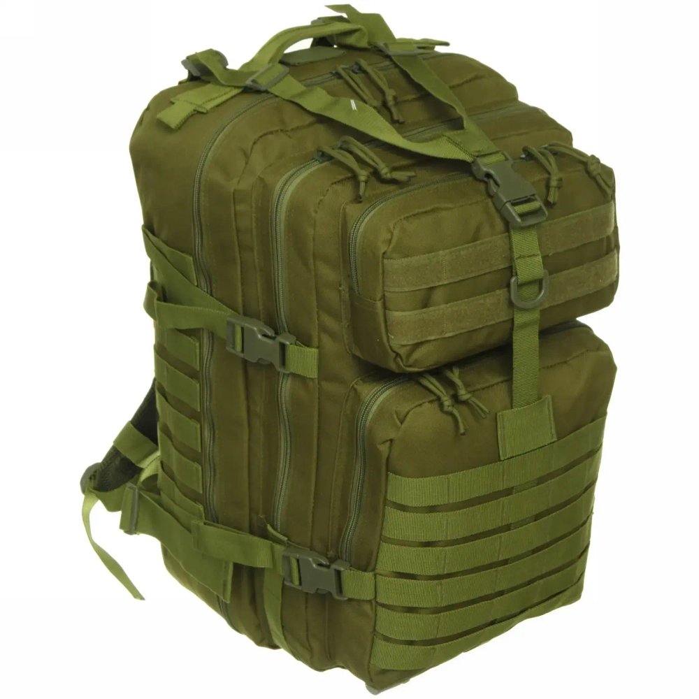 Рюкзак туристический 40л, цвет зеленый,D3