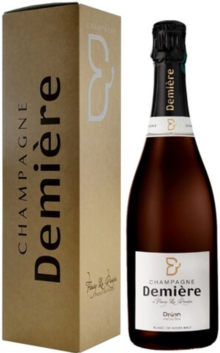 Шампанское Demiere Divin Blanc de Noirs Brut в подарочной упаковке, 0,75 л.