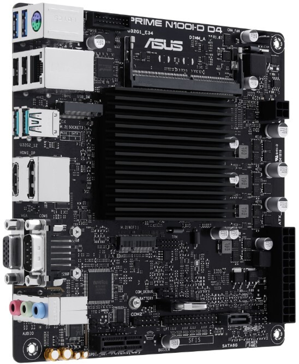 Материнская плата mini-ITX ASUS PRIME N100I-D D4-CSM