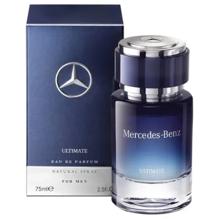 Мужская парфюмерия Mercedes Benz Ultimate EDP 75 мл с нотами лаванды и иглы сосны.