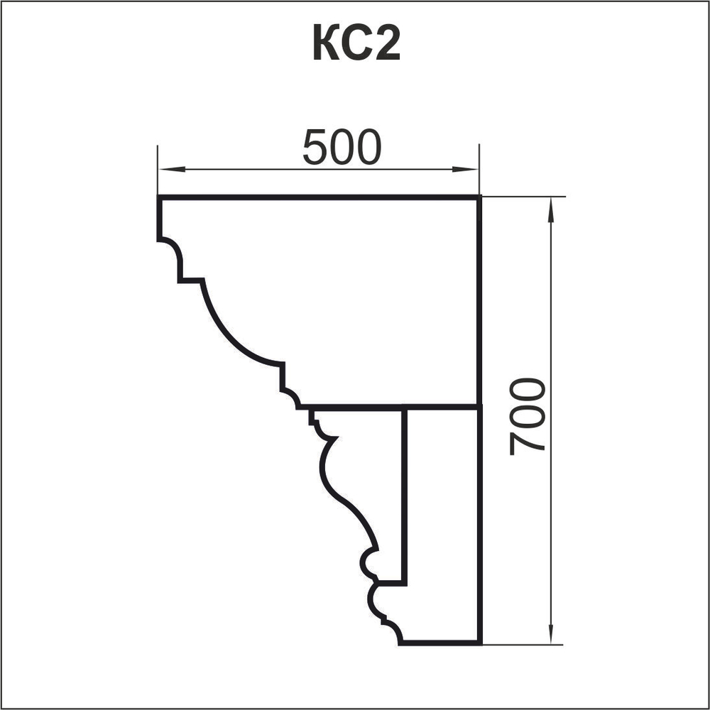 Карниз составной