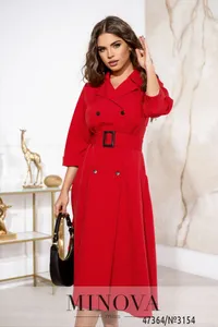 Платье 3154-красный Minova