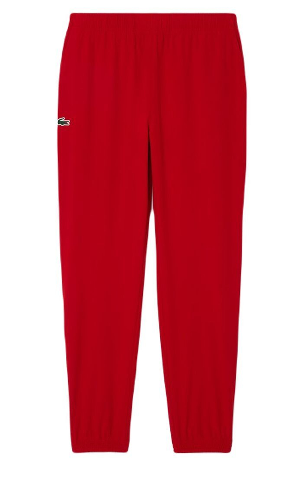 Мужской теннисный костюм Lacoste Tennis x Novak Djokovic - красный