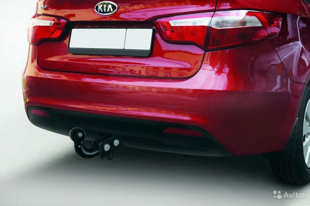 Фаркоп Балтекс для Kia Rio II (JB) SD Рестайлинг 2009-2011(паспорт и сертификат в комплекте)(без электрики)арт.11209112