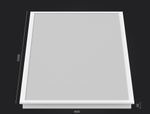 Светильник LED Ecophon (для потолка Экофон) кромка-Ds 1200х600 105Вт 4000К опал IP40 DR